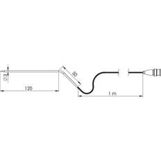 Greisinger Herramientas de Medición Greisinger GF 3T-E3-B-BNC Puncture 400 ?C, Black