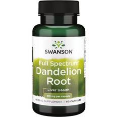 Vitamins & Minerals Swanson Dandelion Root, 515mg 60 pcs