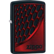 Feuerzeuge Zippo Benzinfeuerzeug Messing Black Matte 1 x 6 x 6 cm