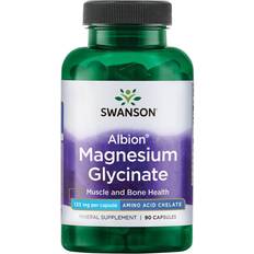 Swanson Albion Magnesium 133 mg 90 Kapsler 90 stk