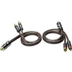 YX-2 Y-phono-kabel 0.50 Cinch-bøsning