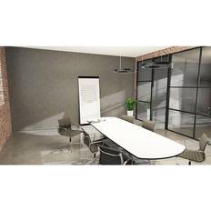 Materiales de Hoja Chameleon LEAN WALL frameless, enamelled steel, white, WxH 980 x 2216 mm, 1 panel