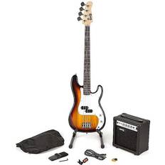 Bass guitar Rockjam PDT Bass Guitar super Kit Sun