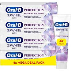 Oral-B Toothpastes Oral-B 3DWhite Luxe Perfection Whitening Toothpaste 4 Pack of 4 Tubes Shipped