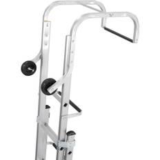 Extension Ladders Loops 11 9 Rung Roof Ladder & Ridge Safety Hook Double Section 4.8m MAX Grip Steps