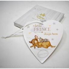 Disney Kid's Room Disney Magical Beginnings Baby Boy Heart Plaque - Little Prince