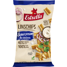 Estrella Fødevarer Estrella Linsechips Sourcream & Onion - 110