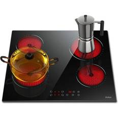 Electric Hob 4 Zone Touch Control