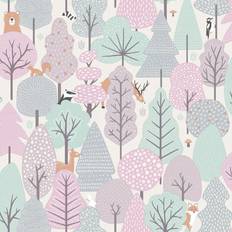 Muriva Wild Wood Wallpaper