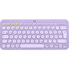 Logitech k380 Logitech K380 Multi-Device Bluetooth Keyboard Lavender Lemonade