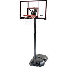 Adjustable 48 Inch Portable Basketball Hoop-Black