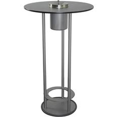 Mesas de Barbacoa Pedestal table for smokers, diameter 675 mm, graphite