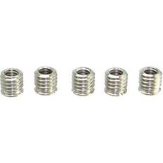 3 8 to 1 4 adapter Stainless Steel 1/4 to 3/8 Tripod Adapter Bushing Set of 5