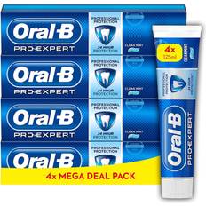 Oral b toothpaste Oral-B Pro-Expert Professional Protection Toothpaste, Pack of 4 Tubes of 125 ml, Shipped