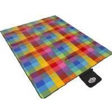 Nils Extreme NC2221 PICNIC BLANKET MULTI 250x200 CM PE ALU CAMP Tæppe