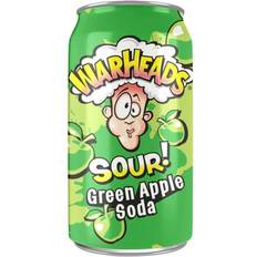 Warheads Warheads Warheads Sour Green Apple Soda 330ml 33cl