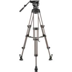 Camera Tripods Libec LX10M 3-Section Aluminum Tripod with H65B Head and BR-6B Mid-Level Spreader