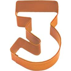 Anniversary House Number 3 Cookie Cutter 7.5 cm