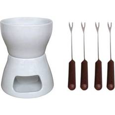 Bedste Fonduegryder Chokladfondue set 4 gafflar