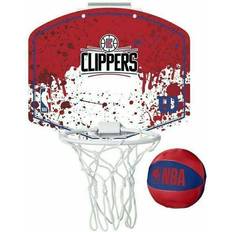 Wilson Mini Panier NBA Los Angeles Clippers Rouge