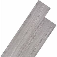 Flooring Pvc Flooring Planks 5.26 m2 2 mm Dark Grey