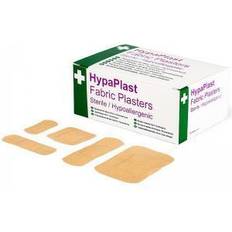 Plasters Safety First Aid HypaPlast Assorted Fabric Plasters Pack of 100