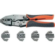 Uisolerede kabelsko tang Toolcraft PZ-506 430461 Crimper set Insulated end Krympetang