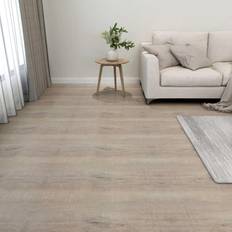 vidaXL Lamas para Suelo Autoadhesivas 55 PVC Gris Taupe 5.11 m²
