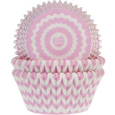 House of Marie Muffinsforme Chevron Pink Muffinform