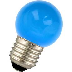 LED Krone Blå 1W E27