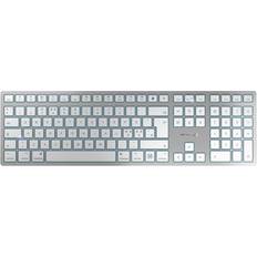 Lila Tangentbord Cherry KW 9100 SLIM FOR