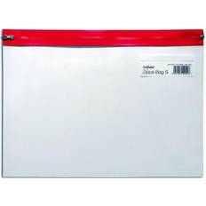 Snopake Zippa Bags A4 Red