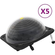 Poolvärmare vidaXL Soldrivna Poolvärmare 5 st 75x75x36 cm HDPE Aluminium