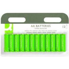 Batteries & Chargers Q-CONNECT AA Battery (Pack of 12) KF00644