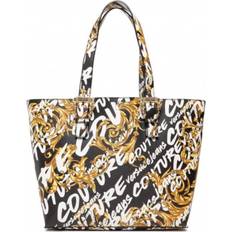 Versace Jeans Couture Printed Shopper Large, svart-vit, flerfärgad