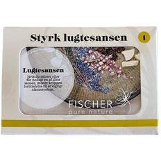 Æteriske olier Fischer Pure Nature Styrk Lugtesansen Kit 2, 4 X10 Ml Æteriske Olier Appelsin Ø, Pebermynte, Lavendel, Sandeltræ 1 Paket