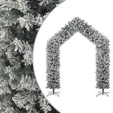 Garlands & Confetti sale vidaXL Christmas Tree Arch with Flocked Snow 270 cm