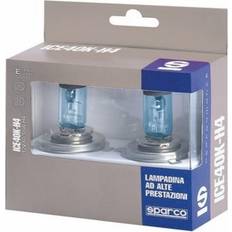 Xenon h4 Sparco Pære til køretøj ICE40K H4 12V 55W Blanco Azulado Efecto Xenon