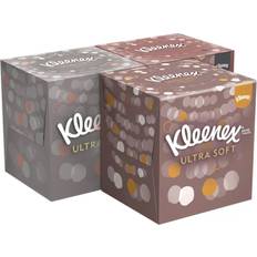 Ansigtsservietter Kleenex Ultra Soft Ansigtsservietter Cube 48 stk