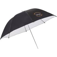 Blanco Paraguas Glow 40" White Umbrella with Black Back