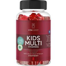 D-vitaminer - Jod Vitaminer & Mineraler VitaYummy Kids Multivitamins Strawberry 60 stk