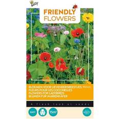 Blomsterblanding frø 'Mariehøns & Nyttedyr' Buzzy Blomsterfrø