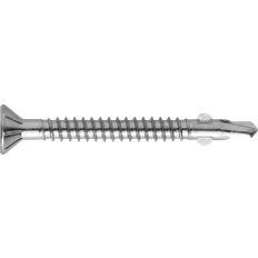 NKT selvborende Vingeborskrue 4,8x45mm undersænket hoved