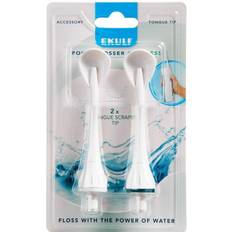 Ekulf Tandtrådsbyglar Ekulf Tonguescraper Tip Refill Powerflosser 2 St