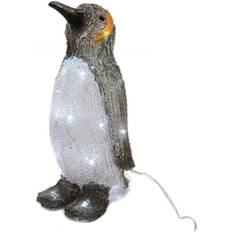 Blanco Decoraciones Lumineo Penguin Decoración 33cm