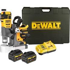 Dewalt Cacciaviti Dewalt Trapano magnetico xr 18V 2 batterie da 9,0 Ah per impieghi gravosi, caricabatterie DCD1623X2G-QW