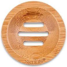 Hout Zeephouders Skoon Bamboe Solid Bar Houder Rond