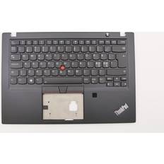 T490s Lenovo FRU02HM332, Tangentbordsskydd, Nordic, Bakgrundsbelyst tangentbord, ThinkPad T490s