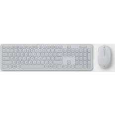 Microsoft QHG00035 - Bluetooth Desktop-Standard-Bluetooth-AZERTY-White-Mouse inc