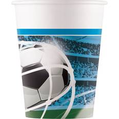 Papkrus GoDan Paper cups Football 200ml 8pcs